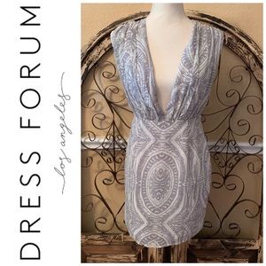 DRESS FORUM Eien Bow Tie Dress
